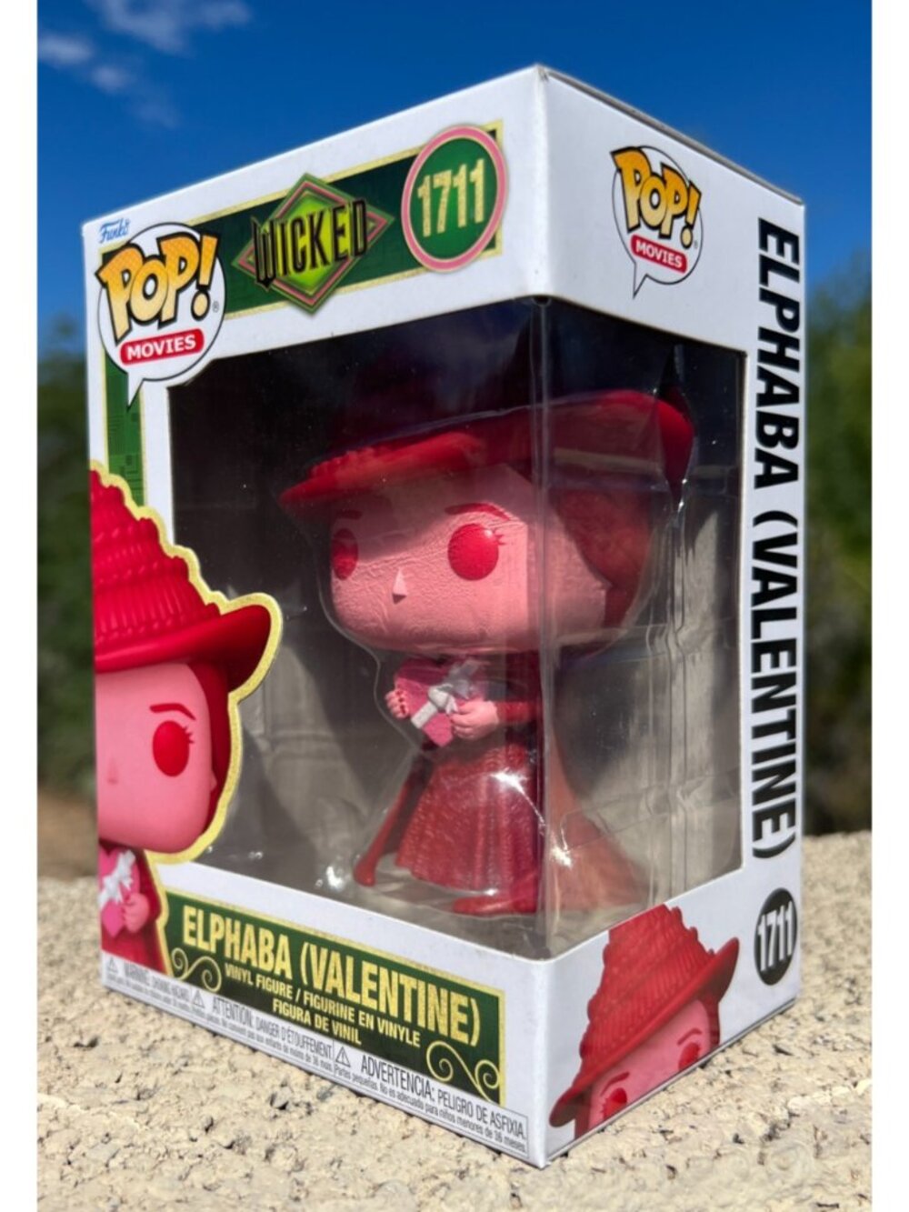 Funko Pop Movies - Wicked - Elphaba (Valentine) (#1711, NEW)